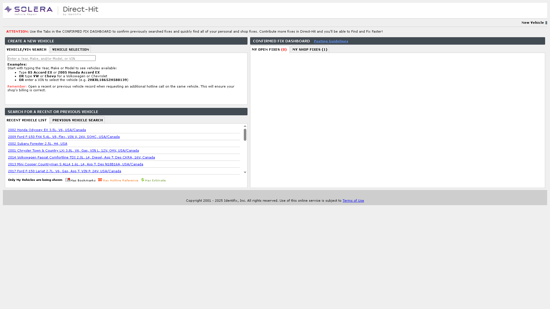 Identifix Direct-Hit